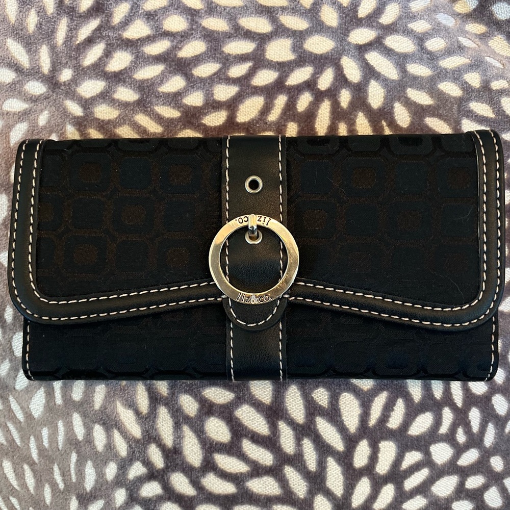 Liz Claiborne Black Wallet